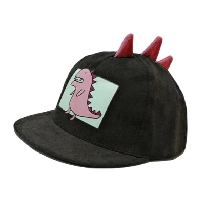 Kindermütze Frühling und Herbst Cartoon Boy Girl Kids Flat Entlang Hip Hop Baby Baseball Cap