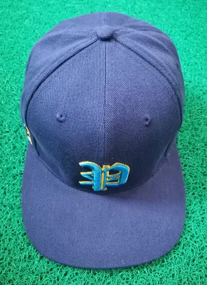 Custom Verstellbare Stilvoll Baumwolle Logo Stickerei Snapback Baseball Cap