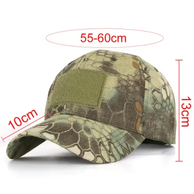 Outdoor Army Herren Camouflage Military Baseball Cap Custom Logo Hut
