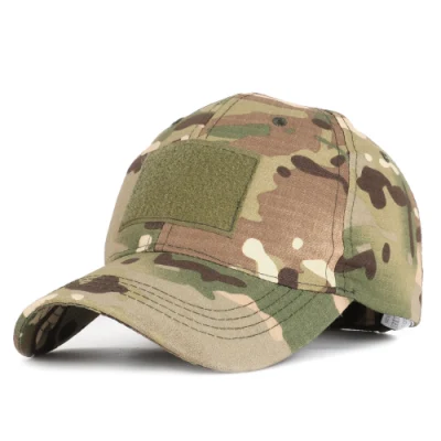 Outdoor Army Herren Camouflage Military Baseball Cap Custom Logo Hut