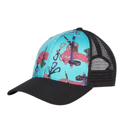 Zuyin Unisex 6 Panel Performance Mesh Trucker Hut mit verstellbaren Kunststofflasche Mit Schnappverschluss