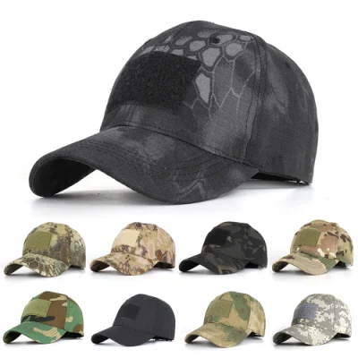 Outdoor Army Herren Camouflage Military Baseball Cap Custom Logo Hut