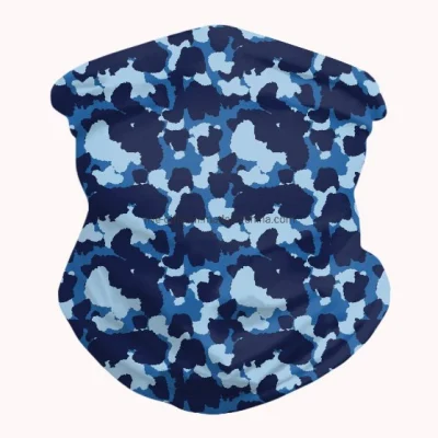 Fahrrad-Polyester Camo schirmt kundenspezifische Röhrengesichtsmaske Bandana ab