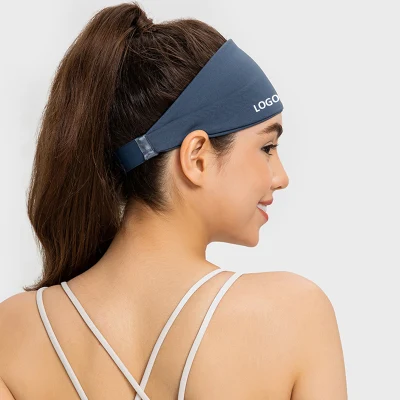 Großhandel Fabrik Neue Hohe Elastizität Atmungsaktive Yoga Fitness Sport Feuchtigkeitsableitend Sport Bandana Frauen Stirnband