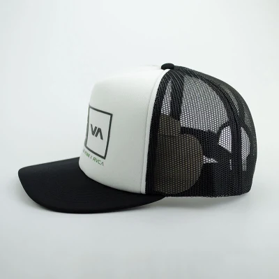 Günstige Snapback Trucker Hut mit Druck 5 Panel Polyester Schaum Personalisierter Mode Promotion Cap