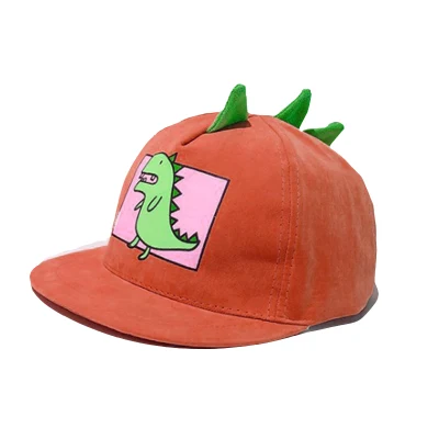 Kindermütze Frühling und Herbst Cartoon Boy Girl Kids Flat Entlang Hip Hop Baby Baseball Cap