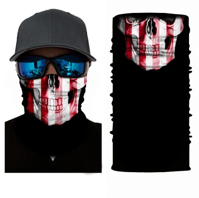 Personalisierter Microfaser Nahtloses Rohr Einfarbig Bandana Strick Sport Schal Magie Kopfbedeckung Bandana Logo Mit Personalisiertem Druck