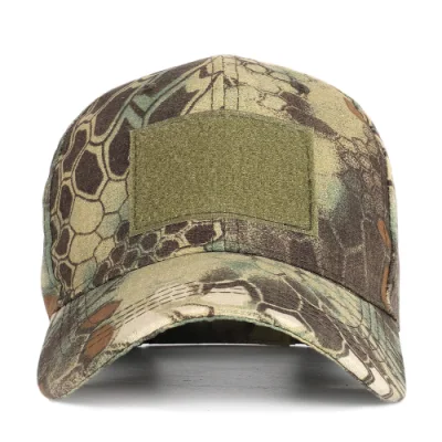 Outdoor Army Herren Camouflage Military Baseball Cap Custom Logo Hut