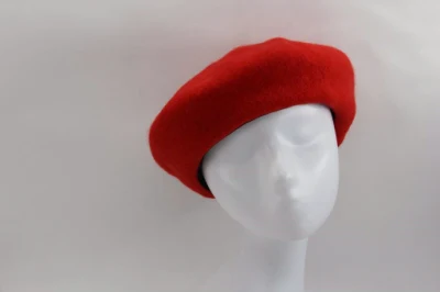 Modische Lady Beret Hut Wolle Temperament Künstler Hut