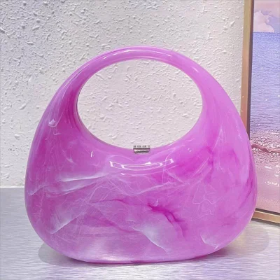 Mini Acryl Luxus Party Geldbörse Frauen Tragetasche Hobo Tasche Clutch Evening Bag Patry Bag Desiner Handtasche für Party