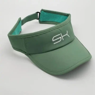 Cap Sun Visier Hut Custom Stickerei Logo Sommer Schnell Trocknende