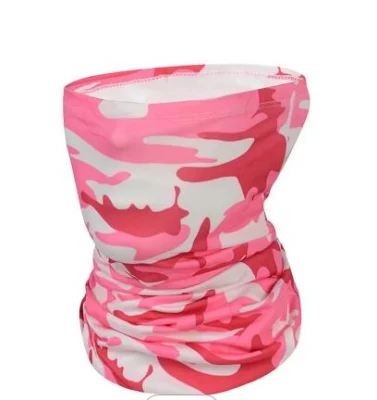 Großhandel Nahtlose Camo Kühlung Kopf Röhrenschal Bandana Schal Sport Angeln Tube Kopfbedeckung Stirnband Schädel Custom Face Cover Bandana