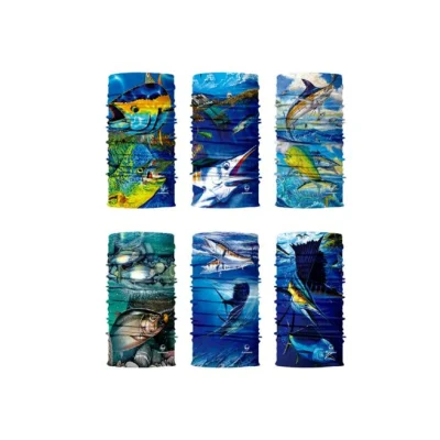 Hochwertige 100% Polyester Kopfbedeckung Custom Logo Multifunktionale Magie Nahtlose Tube Bandana