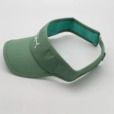 Cap Sun Visier Hut Custom Stickerei Logo Sommer Schnell Trocknende