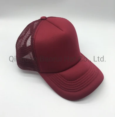 Blank Foam Mesh Trucker Baseball Caps Sport Hüte mit wettbewerbsfähigen Preis