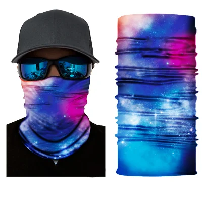 Motorrad 100% Baumwolle Hochwertiger Stilvoller Classic Mehrzweck Sport Ski Gesichtsschild Bandana Stretch Bandana Maske