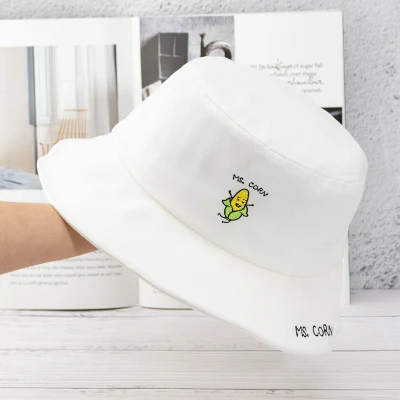 Hergestellt in China Großhandel Design Ihr eigenes Logo Custom Eimer Hüte für Frauen