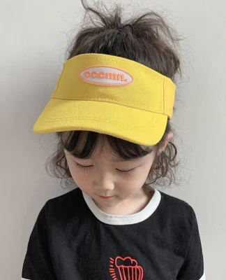  Einfach leer Top Kinder′ S Baseball Cap Sommer Sonnenschutz Hut Baby Sonnenschutzkappe Für Kinder