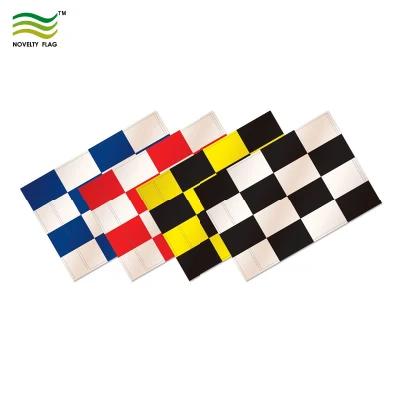 Bunte Karierte Outdoor-Golfflaggen