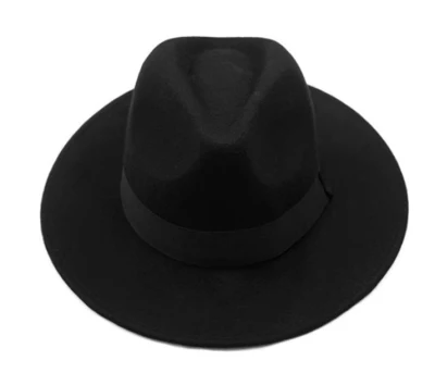 Heißer Verkauf Wintermode 100% Australische Wolle Damen Steifigkeit Krempenfilz Fedora Hüte