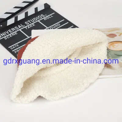 Großhandel Plüsch Flauschig Custom Warm Winter Leder Pelz Eimer Hut