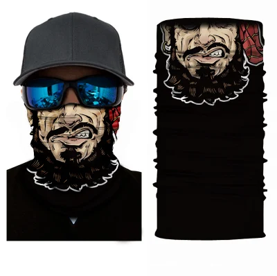 Personalisierter Microfaser Nahtloses Rohr Einfarbig Bandana Strick Sport Schal Magie Kopfbedeckung Bandana Logo Mit Personalisiertem Druck