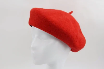 Modische Lady Beret Hut Wolle Temperament Künstler Hut