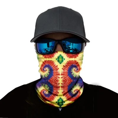 100% Polyester Sublimation Skull Multifunktionale Bandana