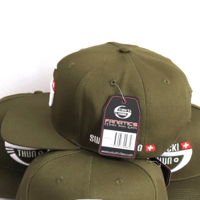 Top-Qualität Custom Flache Stickerei 6 Panel Modische Snapback Hut