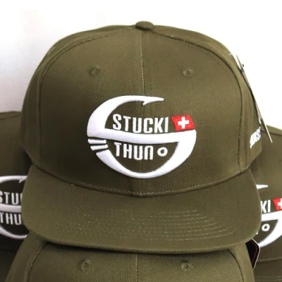 Top-Qualität Custom Flache Stickerei 6 Panel Modische Snapback Hut