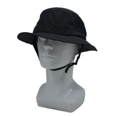 Snapback Eimer Hut Custom 100% Nylon Wasserdichte Eimer Hüte Mode Caps Surf mit Chine Strap