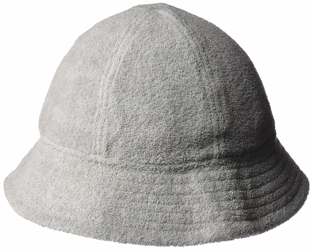 High Quality Wholesale Confortable Unisex Blank Bell Women Fashion Shaped Terry Towel Bucket Hat