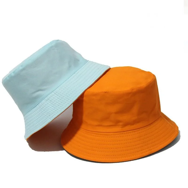 Cotton Fisherman Hat Customizable Logo Bucket Hat