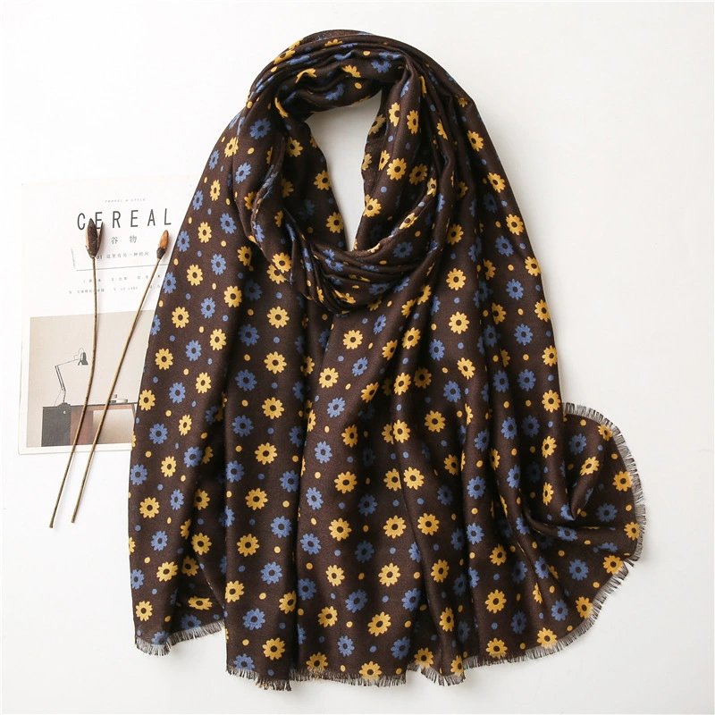 Fashion Scarf Regalo PARA Hombres Y Mujeres Blue Bandana Print Scarf