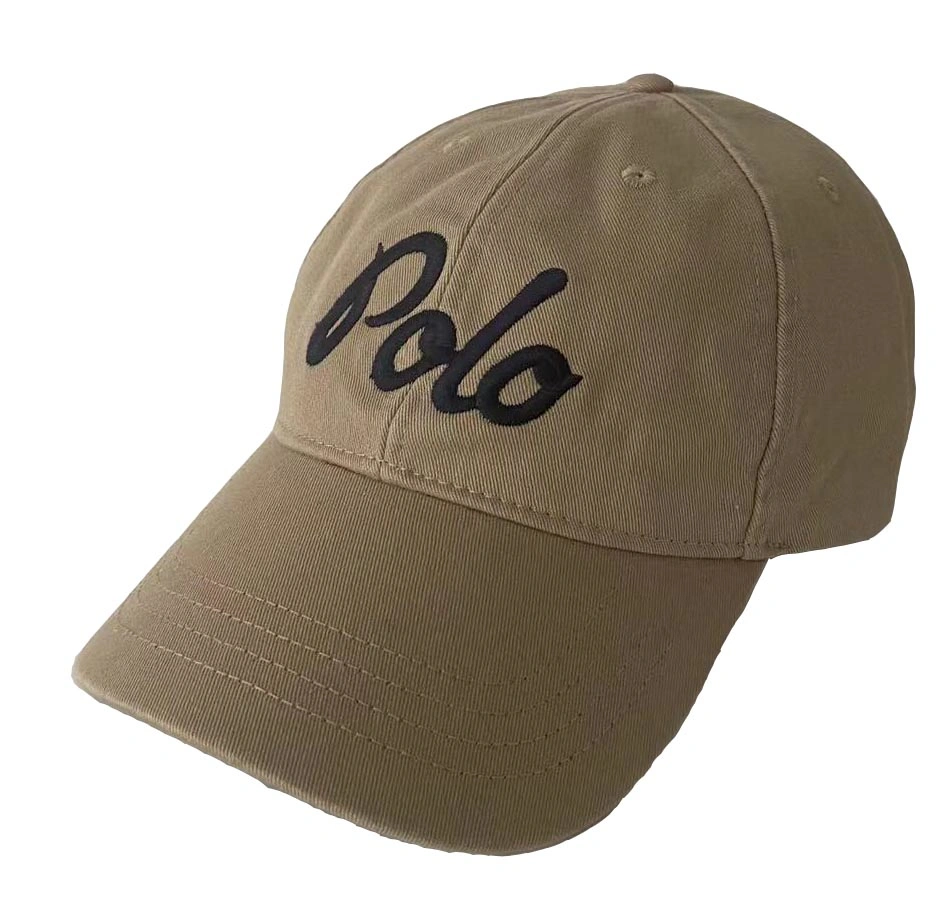 Design Your High Quality Chino Twill Custom Embroidery Baseball Cap