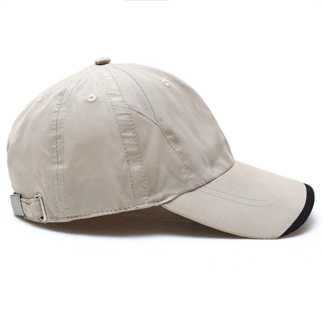 100% Polyester Cool Dry Fit Soft Light Weight Baseball Cap Running Hat Outdoor Sports Cap