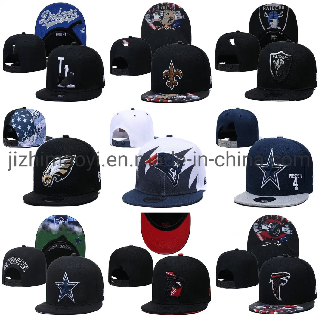 Hotsale Summer Cap Football Sports Baseball Hat Unisex Fitted Flat Sanpback