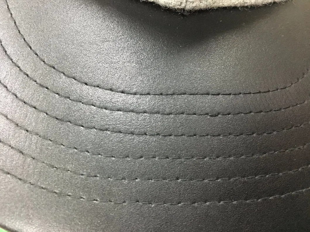 Healng 3D embroidery Any Logo Custom Fashion Leather and Wool Snapback Caps