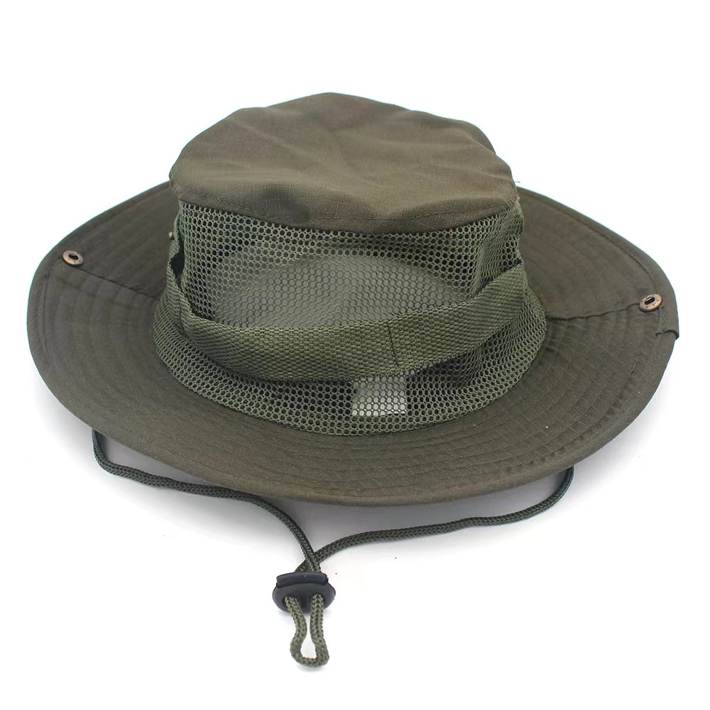 Customized Logo Camping Fishing Hat Camouflage Bucket Hats