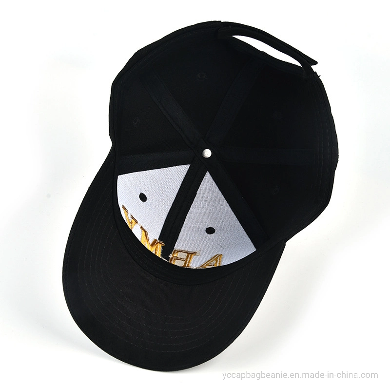 Custom Hot Sale Cotton Promotional 6 Panel Baseball Cap