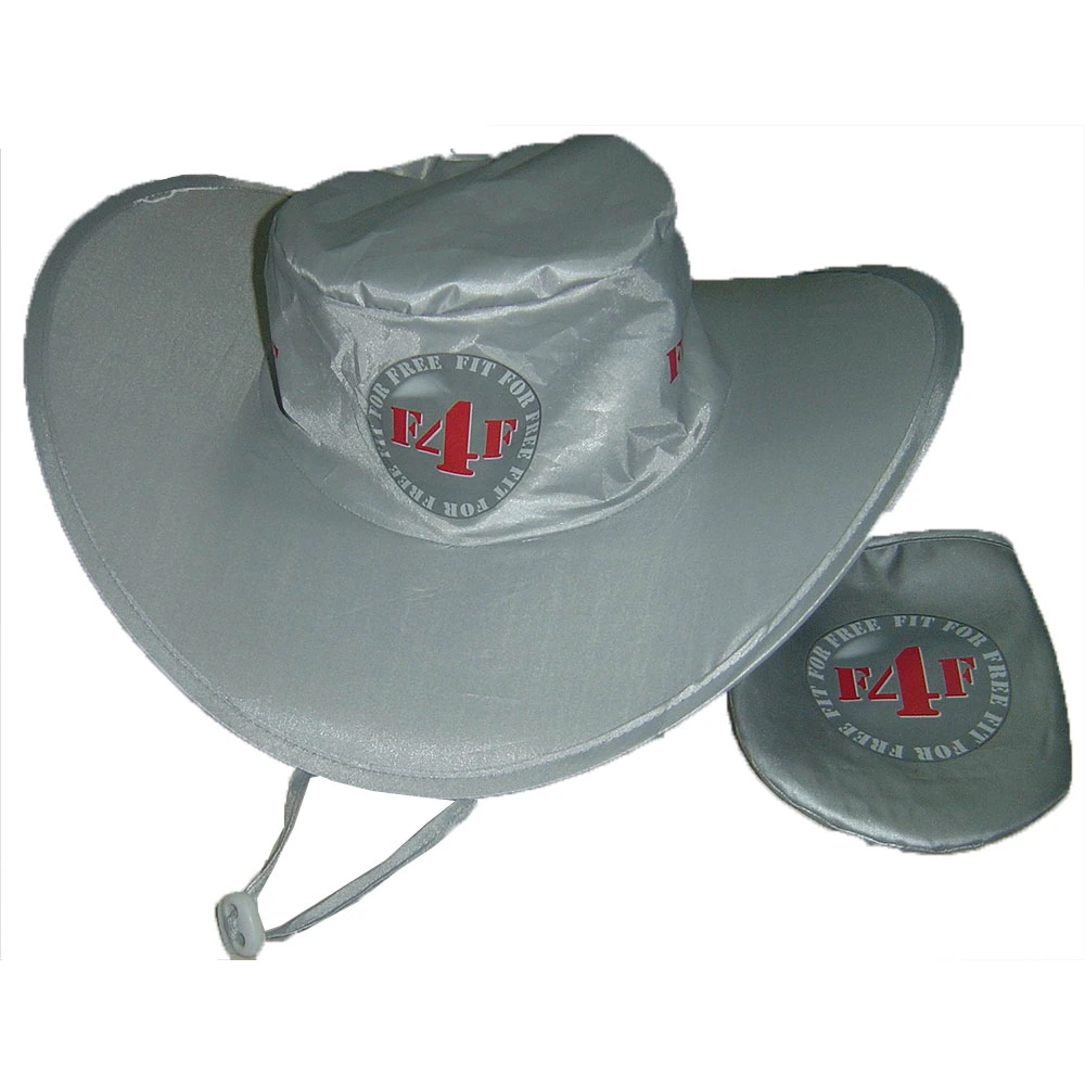 High Quality Outdoor Waterproof Polyester Folding Pop up Hat Flag Design