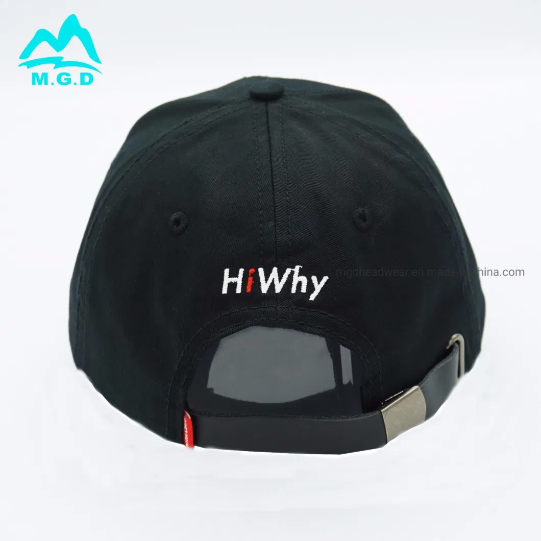 Fashionable Customized Promotional 100% Cotton 6 Panel Cheap Baseball Caps