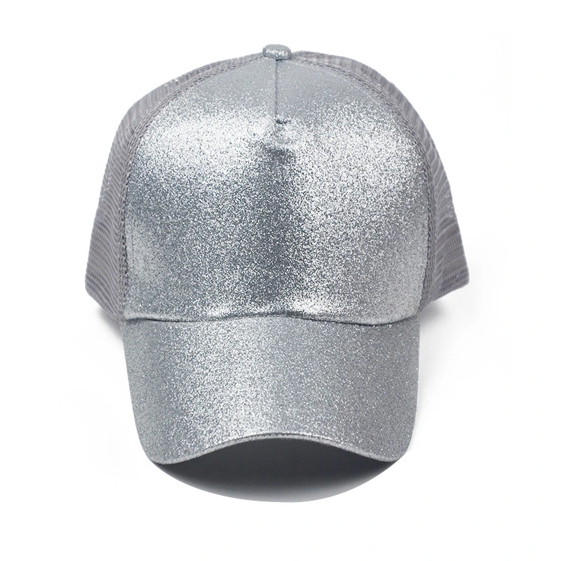 Low MOQ OEM Outdoor Fashionable Fluorescent Blingbling Baseball Cap