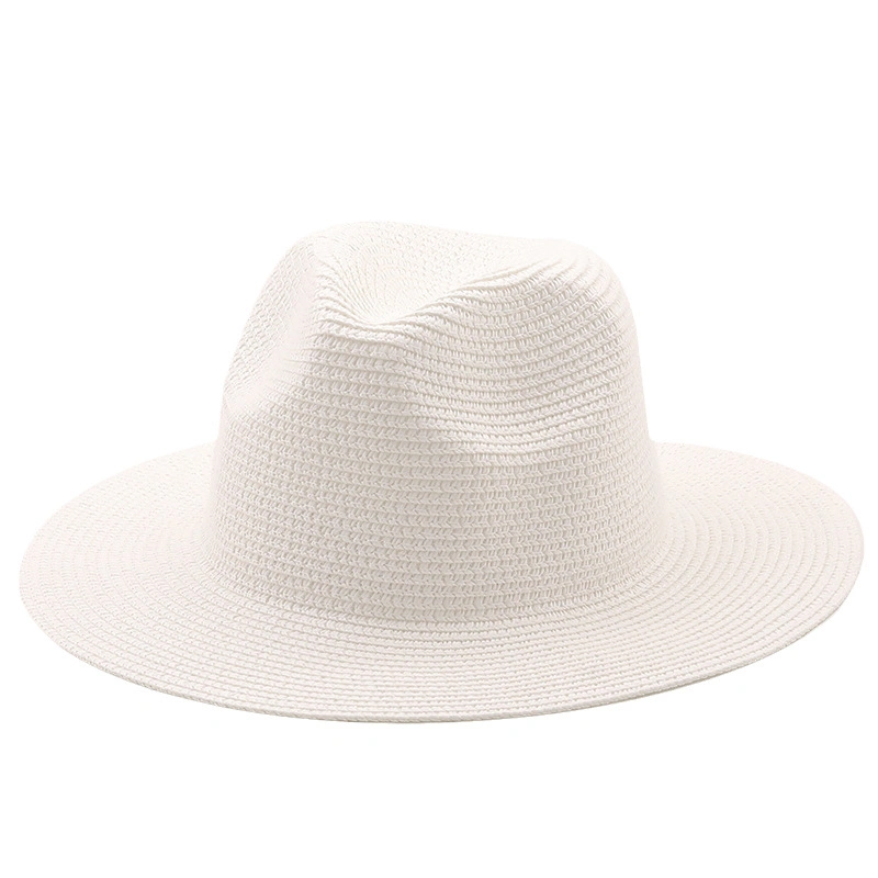 Wholesale Custom Logo Plain Summer Beach Floppy Sun Gorras Panama Straw Hats