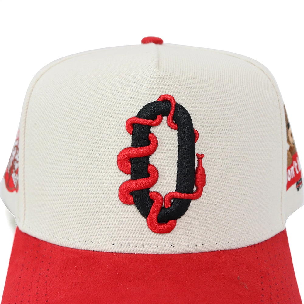 The Factory Sells Fashionable Casual Baseball Caps Made of 100% Cotton with Three-Dimensional Embroidery