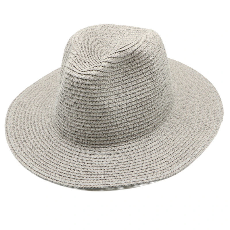 Wholesale Custom Logo Plain Summer Beach Floppy Sun Gorras Panama Straw Hats