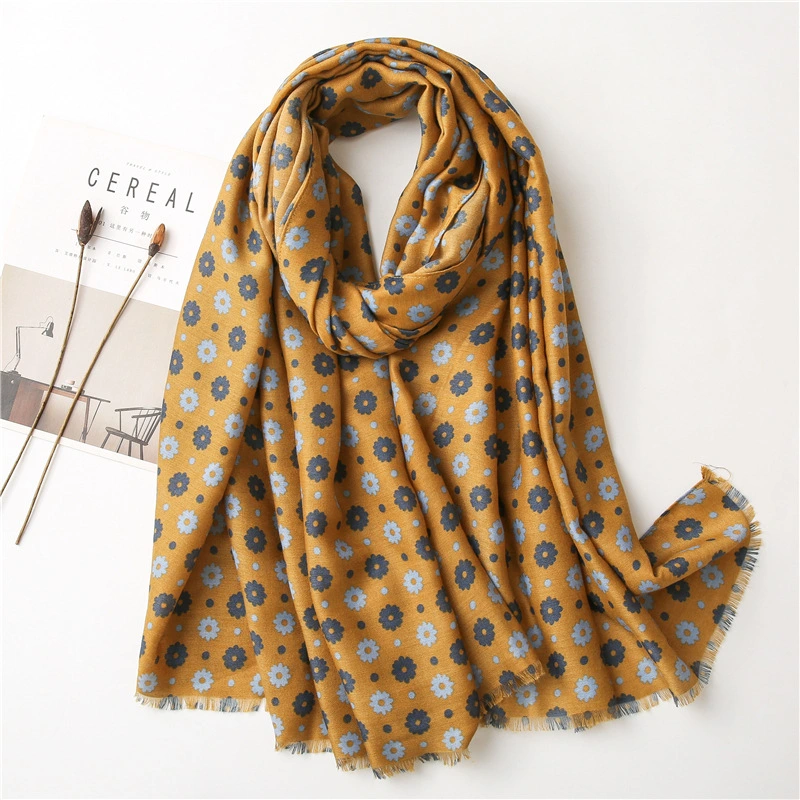 Fashion Scarf Regalo PARA Hombres Y Mujeres Blue Bandana Print Scarf