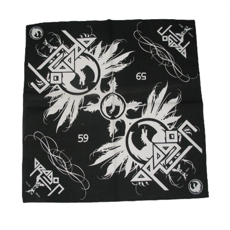 Custom Digital Printed Men Pocket Square Bandanas Scarf