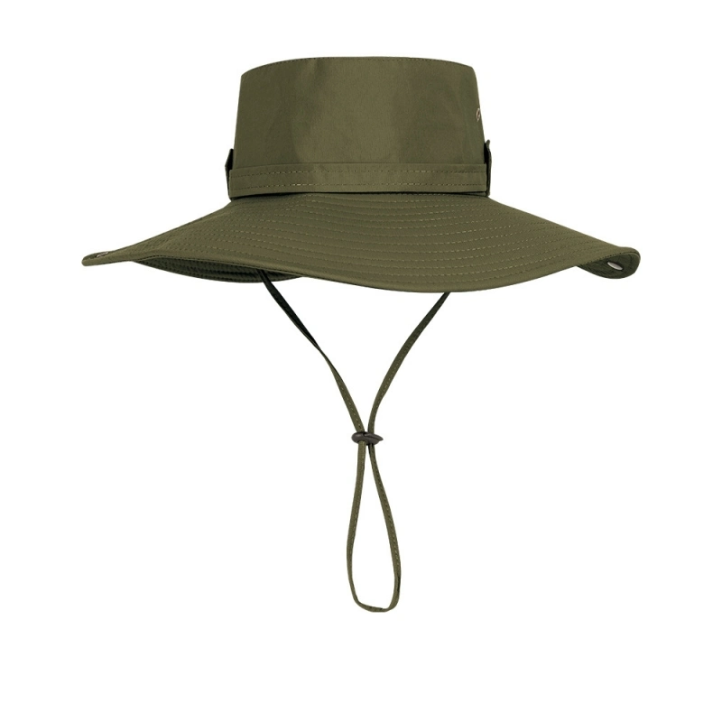 Breathable Wide Brim Outdoor Bucket Hats Sun Protection Travel Fishing Hat