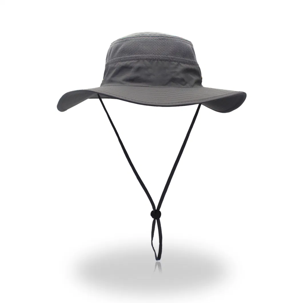 Wholesale Outdoor Summer Quick Dry Waterproof Fishing Hiding Bucket Hat